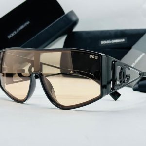Dolce & Gabbana DG003 Wide-Frame Shield Sunglasses