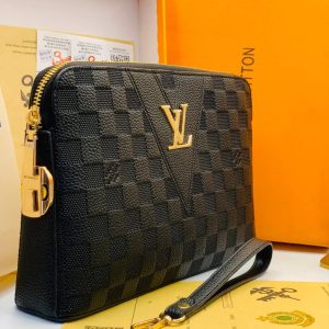 Louis Vuitton Textured Leather Armpit Purse